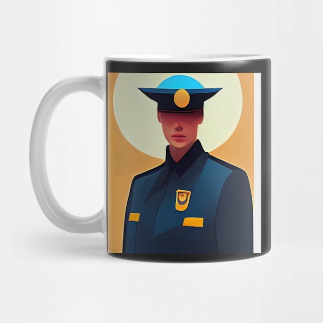 Police officer | Comics Style by ComicsFactory